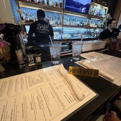 SASS - Menu, bar area