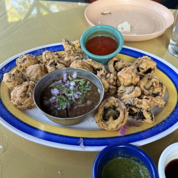 The Taj Cafe - Mushroom Bhaji - Indian Near Me - Ventura, California