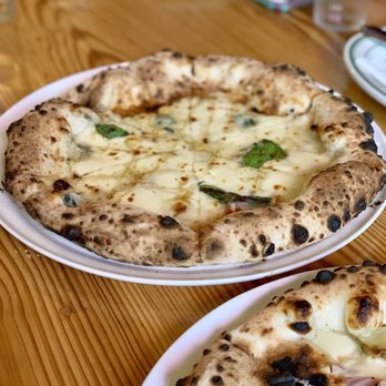 Lucia’s Berkeley - Quattro Formaggi Pizza - Pizza Near Me - Berkeley, California