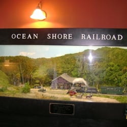 Historical dioramas of Vallemar Station and locale
