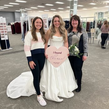 David's Bridal - She loves her dress! - Bridal Near Me - Orland Park, Illinois