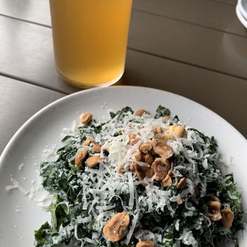 Harvest Bar + Kitchen - Kale Caesar Salad - Pizza Near Me - Columbus, Ohio Harvest Bar + Kitchen - Kale Caesar Salad - Pizza Near Me - Columbus, Ohio