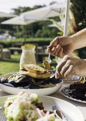 Wayan & Ma·dé Out East at EHP Resort & Marina by null