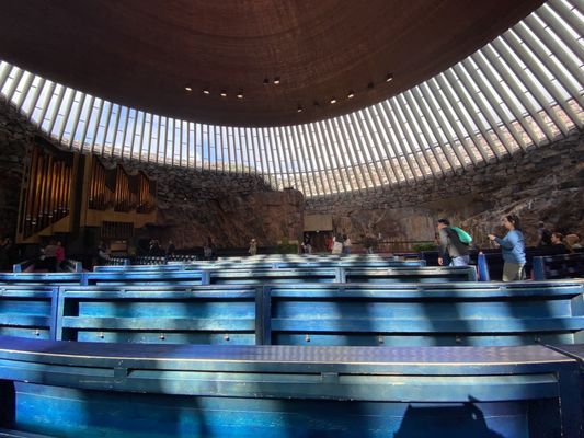 Temppeliaukio Church by null