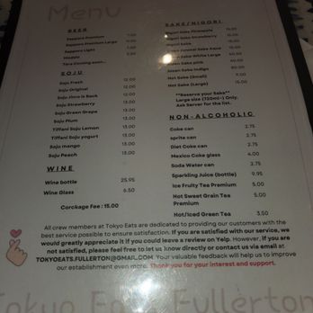 Tokyo Eats - Menu - Ramen Near Me - Fullerton, California Tokyo Eats - Menu - Ramen Near Me - Fullerton, California