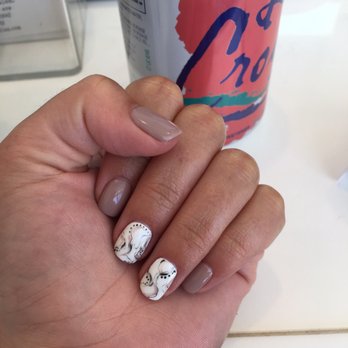 ZaZaZoo Nail Studio - Neutral marble design by Ira, she's the best! *bonus: they serve la croix as soon as you walk in, if you're into that haha - Nail Salons Near Me - Chicago, Illinois ZaZaZoo Nail Studio - Neutral marble design by Ira, she's the best! *bonus: they serve la croix as soon as you walk in, if you're into that haha - Nail Salons Near Me - Chicago, Illinois
