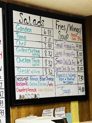 Menu photo 1 Miller's Hoagies Milesburg, PA