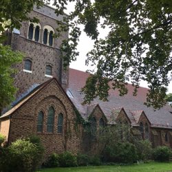 St Luke's Episcopal Church - Look for the brick church with red roof among the beautiful homes of Forest Hills!