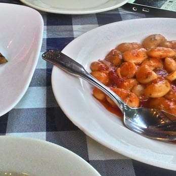Telio restaurant - Giant Green beans with Whole wheat Pita Bread - Greek Near Me - New York, New York