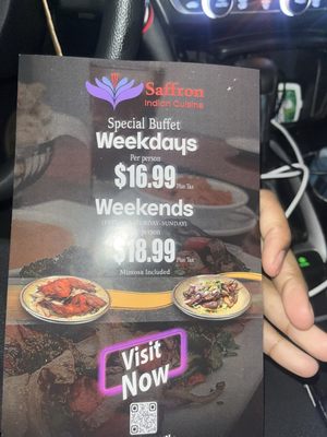 Menu photo 2 Saffron Indian Cuisine Greensboro, NC