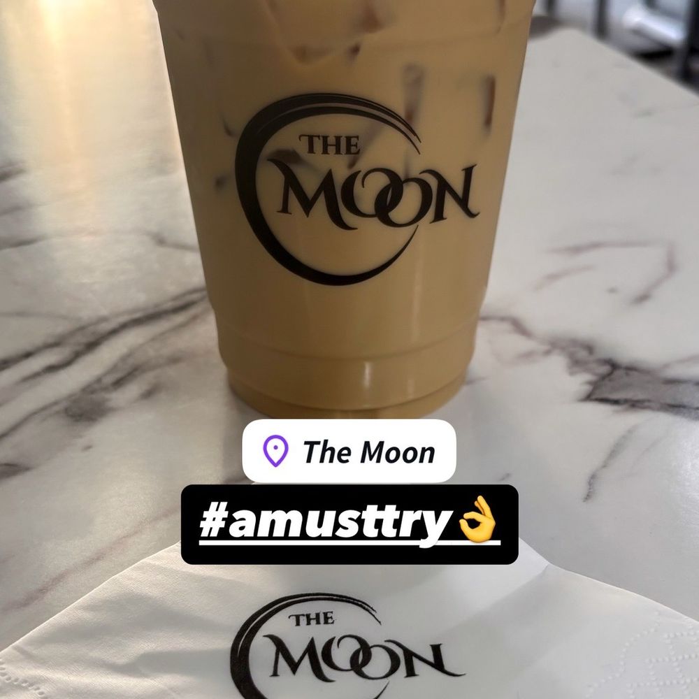 The Moon - Iced Americano with caramel & vanilla flavor - Coffee & Tea Near Me - North Hollywood, California The Moon - Iced Americano with caramel & vanilla flavor - Coffee & Tea Near Me - North Hollywood, California