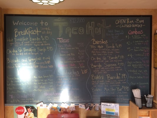 Menu photo 7 Taco Hut Hotchkiss, CO Menu photo 7 Taco Hut Hotchkiss, CO
