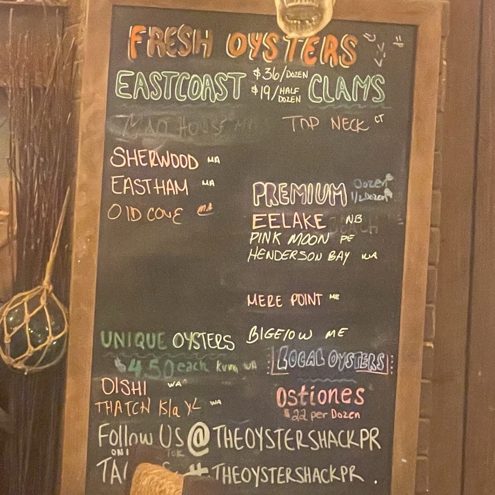 The Oyster Shack - Seafood Near Me - San Juan, Puerto Rico The Oyster Shack - Seafood Near Me - San Juan, Puerto Rico