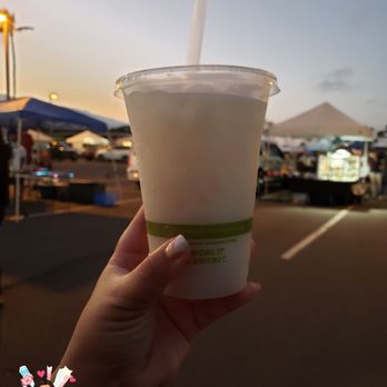 Maui Sunday Market - Horchata from Yellow Belly - Flea Markets Near Me - Kahului, Hawaii