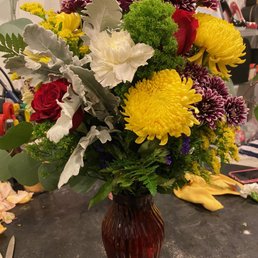 The arrangement for my Father's Birthday. The arrangement for my Father's Birthday.