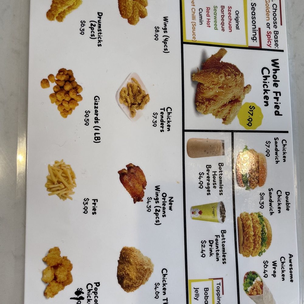 Call A Chicken - Menu as of May 2022 - Chicken Shop Near Me - Seattle, Washington Call A Chicken - Menu as of May 2022 - Chicken Shop Near Me - Seattle, Washington