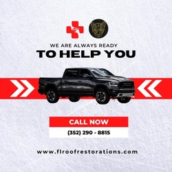 Florida Roof Restorations - We are ready to help you in this emergency