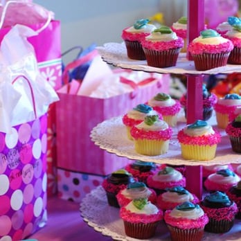 Frosted Cupcakery - Custom tea pot decorations for my friend's daughter's tea party-themed 8th birthday party - Bakeries Near Me - Long Beach, California
