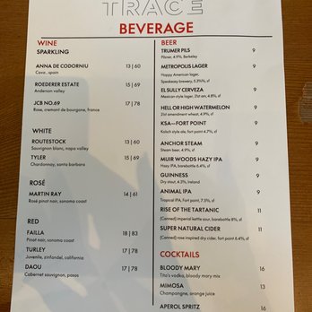 TRACE - 7/1/23 - Breakfast & Brunch Near Me - San Francisco, California