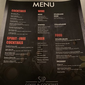 Sip Coffee and Cocktails - Menu - Coffee & Tea Near Me - Grand Rapids, Michigan Sip Coffee and Cocktails - Menu - Coffee & Tea Near Me - Grand Rapids, Michigan