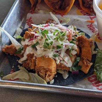 Taco Rock - Greek taco (April 2022 monthly special) - Tacos Near Me - Alexandria, Virginia Taco Rock - Greek taco (April 2022 monthly special) - Tacos Near Me - Alexandria, Virginia