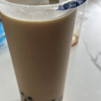 Fan Cha - Classic Milk Tea (Oolong) + tapioca + pudding - Bubble Tea Near Me - Minneapolis, Minnesota