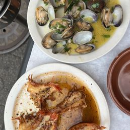 Head-on White Prawns