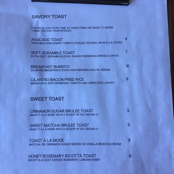 KIT Coffee - Food menu - Coffee & Tea Near Me - Newport Beach, California