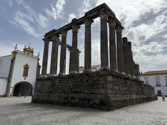 Roman Temple of Évora by null