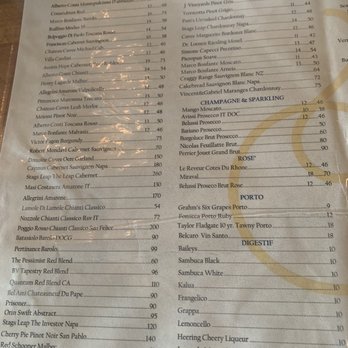 Ciccio Trattoria - Menu - Italian Near Me - McKinney, Texas