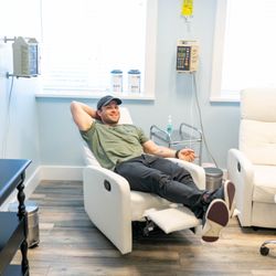 Restoration Hydration - Relaxed and ready for the weekend. Come in to get Hydrated before your festive begin!
