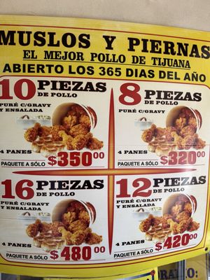 Menu photo 2 Polleria TIJUANA FRIED CHICKEN Centro, BCN