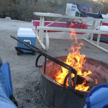 Agua Caliente Park - Campfire rings have a grill attached! - Campgrounds Near Me - Julian, California