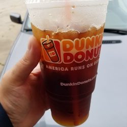 Dunkin' - This is how a cold brew looks like not the dark mud looking drink they sold me they're full of S---!