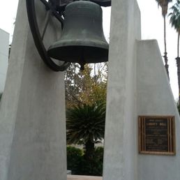 The Liberty Bell in front of the Kern County Superior Building. The Liberty Bell in front of the Kern County Superior Building.