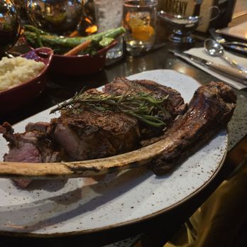 Rokka Whiskey Bar - Tomahawk and sides. Definitely for two. - Whiskey Bars Near Me - Bellflower, California Rokka Whiskey Bar - Tomahawk and sides. Definitely for two. - Whiskey Bars Near Me - Bellflower, California