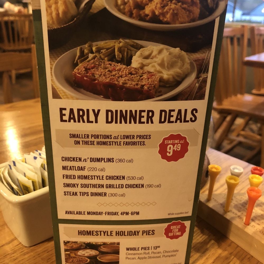 Cracker Barrel Old Country Store - Offer early dinner deals - American Near Me - Troy, Illinois Cracker Barrel Old Country Store - Offer early dinner deals - American Near Me - Troy, Illinois