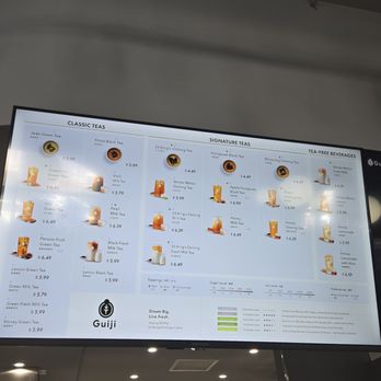 Guiji - Menu (2/8/26) - Bubble Tea Near Me - San Gabriel, California