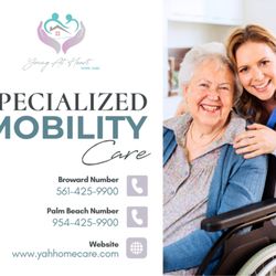 Young at Heart Home Care - Young at Heart Home Care can provide specialized mobility care tailored to support your loved one's unique needs for safety and comfort.