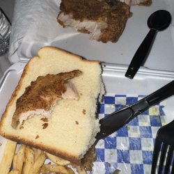 Greedy’s - I shared with my best friends to see if it was me or the pork chops and it was def the pork chops