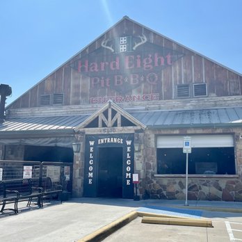 Hard Eight BBQ - Front of Building - Barbeque Near Me - The Colony, Texas