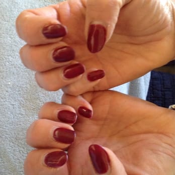 The Lady Nails - These are my gel nails after THREE WEEKS, still looking great with no chips or peeling! - Nail Salons Near Me - La Crescenta, California The Lady Nails - These are my gel nails after THREE WEEKS, still looking great with no chips or peeling! - Nail Salons Near Me - La Crescenta, California