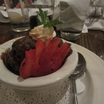 Wence's - Chocolate Gelato with Strawberries - New American Near Me - Pleasant Hill, California Wence's - Chocolate Gelato with Strawberries - New American Near Me - Pleasant Hill, California
