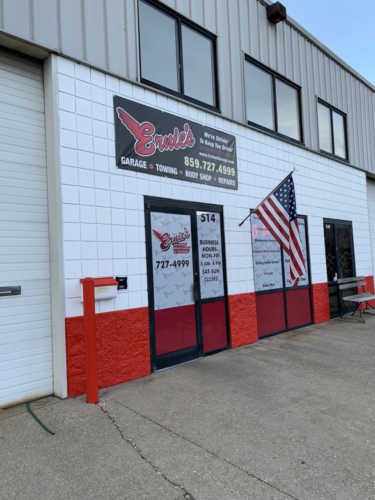 ERNIE’S GARAGE, BODY SHOP & TOWING 15 Reviews 514 Ash St, Elsmere, Kentucky Auto Repair