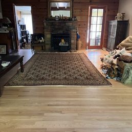 Persian rug was cleaned beautifully.