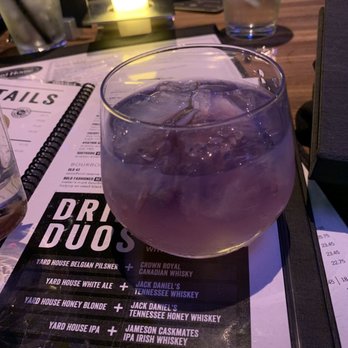 Yard House - Turns purple - Vegetarian Near Me - Gaithersburg, Maryland Yard House - Turns purple - Vegetarian Near Me - Gaithersburg, Maryland