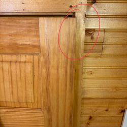 Wipp Inn Cottages - The cabins are just not put together nicely, I realize that they're old, but she couldn't even shut the door to the bathroom.