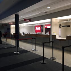 Avis Car Rentals - From baggage area
