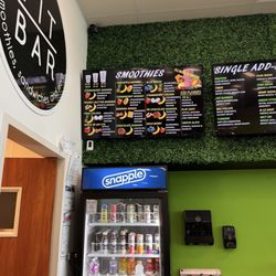 The Fit Bar - Menu