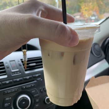 Vortex Doughnuts - Iced latte. - Coffee & Tea Near Me - Asheville, North Carolina Vortex Doughnuts - Iced latte. - Coffee & Tea Near Me - Asheville, North Carolina